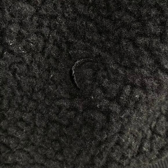 Zyia Active Leopard Flying V Teddy Fleece Jacket High Pile Black Zip Up Size S - Picture 7 of 11